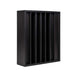 Demi Black GIK Acoustics Q7D Quadratic Residue Diffuser in black finish designed to scatter sound reflections evenly