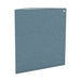 Demi Dolphin GIK Acoustics TriTrap™ Corner Bass Trap in blue fabric with a textured acoustic finish