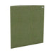 Demi Fair Isle GIK Acoustics TriTrap™ Corner Bass Trap in olive green fabric for cleaner bass response