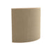 Demi Lomond GIK Acoustics Evolution PolyFusor™ Polycylindrical Diffuser in tan fabric with a sleek rounded acoustic panel