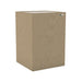 Demi Lomond GIK Acoustics Soffit Corner Bass Trap in a warm beige fabric finish for reducing bass reflections and improving sound clarity