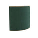 Demi Lora GIK Acoustics Evolution PolyFusor™ Polycylindrical Diffuser in deep forest green fabric with a compact curved acoustic panel design