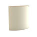Demi Off-White GIK Acoustics Evolution PolyFusor™ Polycylindrical Diffuser in soft cream fabric with a compact rounded acoustic design