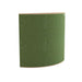 Demi Staffa GIK Acoustics Evolution PolyFusor™ Polycylindrical Diffuser in fresh green fabric with a smooth curved acoustic profile