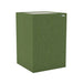 Demi Staffa GIK Acoustics Soffit Corner Bass Trap in a medium green fabric finish with a compact design for managing bass resonance
