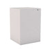 Demi White GIK Acoustics Soffit Corner Bass Trap in a bright white fabric finish designed to reduce bass buildup while maintaining a clean look