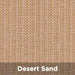 Desert Sand Tenshon Rectangle Shade Sail fabric color swatch in a light desert sand beige shade with a textured woven pattern