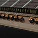 Detailed image of the Marshall Rocket CD Jukebox - Black focuses on gold-colored knobs and numbered selections