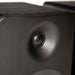 Detailed view of the tweeter on the Crosley S100 Bluetooth Enabled Powered Speakers for crisp sound reproduction