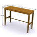 Dimension diagram of Westminster Teak 5ft Laguna Teak Bar Table showing length, width, and height