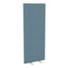 Dolphin GIK Acoustics FreeStand Bass Trap Panel in blue fabric with light metal feet for freestanding sound absorption