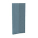 Dolphin GIK Acoustics ScreenPanel Vocal Screen blue fabric acoustic panel with a woven surface and center seam