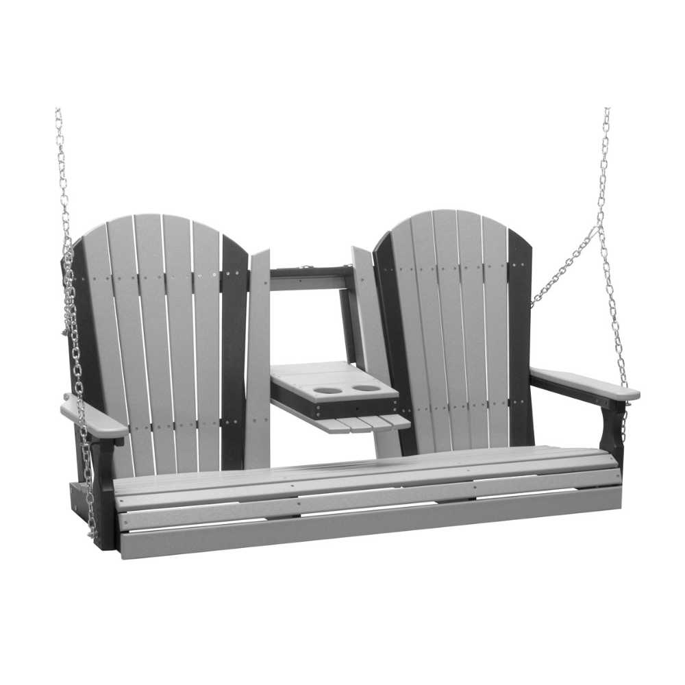 LuxCraft 5′ Adirondack Swing-Freedom Room