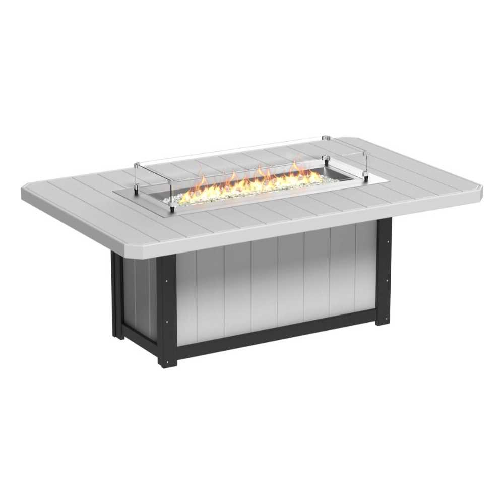 LuxCraft Lumin Fire Table 79" Rectangular-Freedom Room