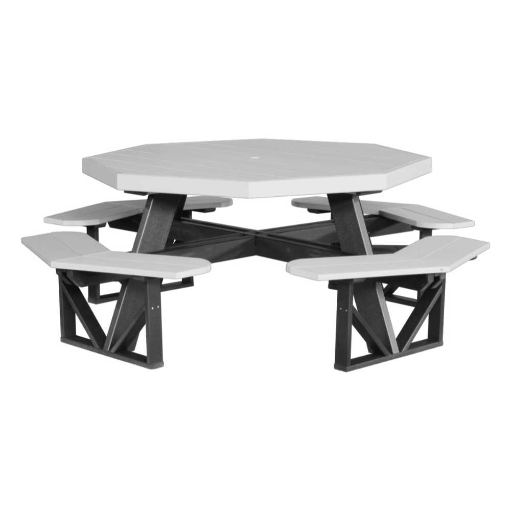 LuxCraft Octagon Picnic Table-Freedom Room