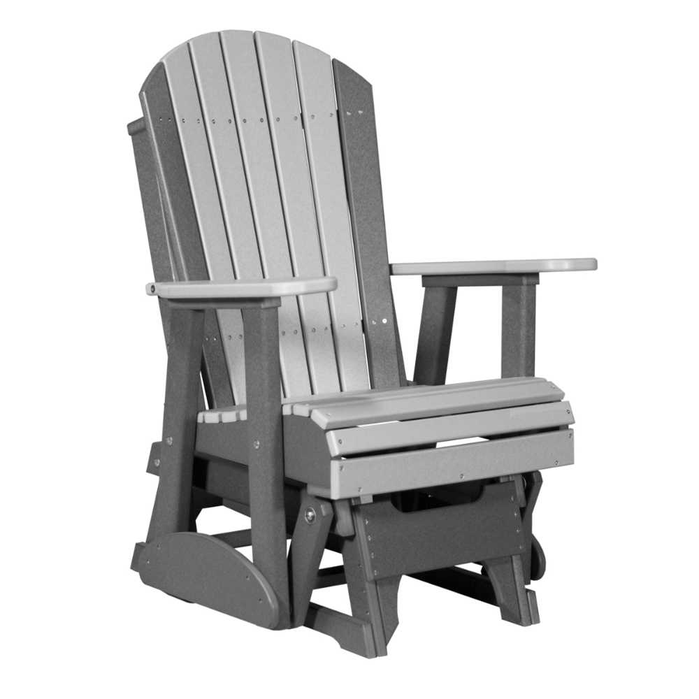 LuxCraft 2' Adirondack Glider Chair-Freedom Room