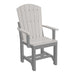 Dove Gray and Slate LuxCraft Adirondack Arm Chair