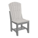 Dove Gray and Slate LuxCraft Adirondack Side Chair