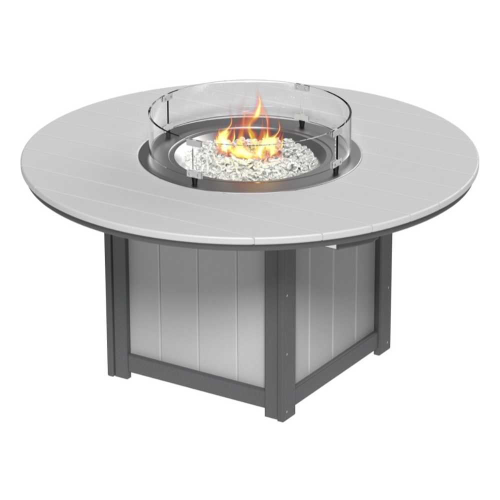 LuxCraft Lumin Fire Table 60" Round-Freedom Room