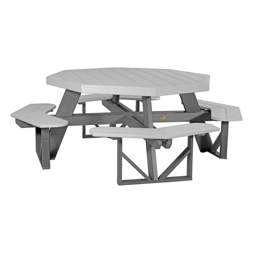 LuxCraft Octagon Picnic Table-Freedom Room