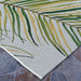Edge of Couristan Dolce Indoor/Outdoor Rug - Bamboo Forest/Frost