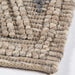 Edge of Momeni Andes Indoor Rug - AND-2 Beige displays its thick wool weave