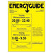 Energy efficiency guide for the Senville 30000 BTU Mini Split Air Conditioner - Heat Pump - SENL30CD with cooling and heating efficiency ratings