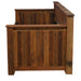 Fireside Lodge Barnwood Daybed Without Roll Out Trundle highlights the solid wood frame and slatted mattress base