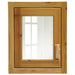 Fireside Lodge Cedar Log Inset Medicine Cabinet rustic cedar cabinet with square mirror and log-style handle for a cabin-inspired bathroom
