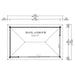 Floor plan of GardenHouse24 USA Pavilion ALU 44D Garden Room shows its 153.9 sq ft interior and layout with dimensions