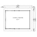 Floor plan with square footage and outer boundary of GardenHouse24 USA Caddie 44A ALU ISO Garden Room with a total area of 328.5 ft²