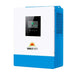 Front angled view of Sun Gold Power 5000W 48V Solar Charger Inverter [Parallel, 100A MPPT] with its built-in LCD display and compact wall-mounted design