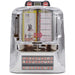 Front-facing view of the Arkrocket 200 Wall-O-Matic Table Jukebox Wallbox Bluetooth Speaker Radio