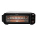 Front view of Instant Pot® InstantHeat™ Pizza Oven with an empty rack and glowing heating elements against a white background