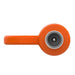 Front view of Jackery Adapter DC7909 to DC8020 showing the circular DC connector opening and compact orange housing