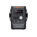 Front view of Jackery Explorer 300D Portable Power Station showing its display, light, and charging ports