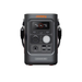 Front view of Jackery Explorer 300D Portable Power Station showing its display, light, and charging ports