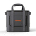 Front view of Jackery Extreme Guard Carrying Bag with padded carry handles, reinforced straps, and storage pockets