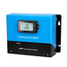 Front view of Sun Gold Power 100 Amp MPPT Solar Charge Controller with an LCD display and wall-mount design