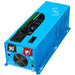 Front view of Sun Gold Power 4000W DC 24V Pure Sine Wave Inverter With Charger showing the cooling fan, battery terminals, and metal housing