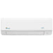 Front view of indoor wall-mounted unit from the Senville 28000 BTU Dual Zone Mini Split Air Conditioner - Heat Pump - SENA30HFD system, labeled “AURA.”