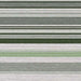 Full pattern view of Couristan Dolce Indoor/Outdoor Rug - Striped/Grass shows alternating green, grey, and white stripes