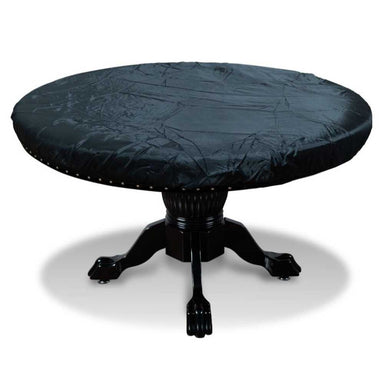 Fully wrapped around a round poker table, the BBO Poker Tables Nylon Soft Cover [Nighthawk] protects every edge and surface