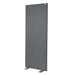 GIK Acoustics FreeStand Acoustic Panel standing vertically on metal feet, featuring a slim rectangular design with a gray fabric-covered surface