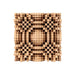 GIK Acoustics Gotham Primitive Root Diffuser front view featuring a symmetrical wooden block design for acoustic treatmen
