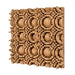 GIK Acoustics Gotham Primitive Root Diffuser with geometric wooden cube patterns designed to scatter sound and reduce echoes