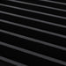 GIK Acoustics Q11D Quadratic Residue Diffuser close-up showing black vertical diffuser fins and channels that create a textured sound-diffusing surface