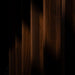 GIK Acoustics Q11D Quadratic Residue Diffuser detailed view of walnut wood diffuser wells, highlighting the natural grain and deep vertical channels
