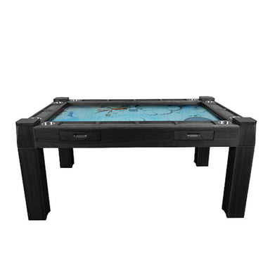 Game Theory Tables The Arena Founders Edition in a sleek black finish offers a spacious playing surface