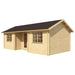 GardenHouse24 USA Wallis 44 Garden Room is displayed from a slight front angle